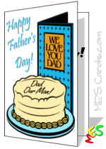 Father's Day cards to print