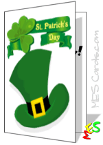 St. Patrick's Day card to make