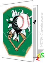 baseball card, homerun