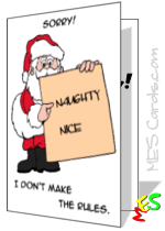 naughty or nice card for kids