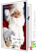 white Christmas photo, house, Christmas lights, card to print