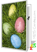 Easter card to print
