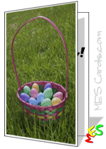 free Easter card template