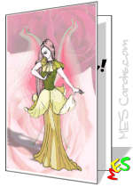 forest fairy card template