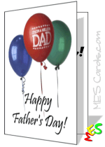 Father's Day card printable