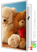 teddy bear birthday cards for kids
