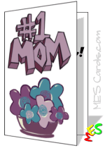 Mother's Day card to print